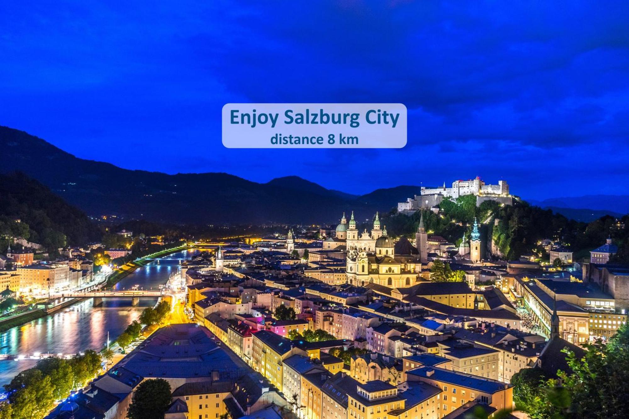 Mountain View Salzburg - Self Check-In - Apartments Grödig Zewnętrze zdjęcie